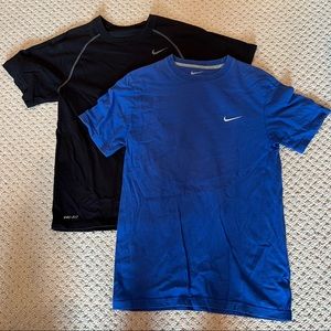 Nike Tshirts Lot of 2 Nike Short Sleeve Workout Tops size Small